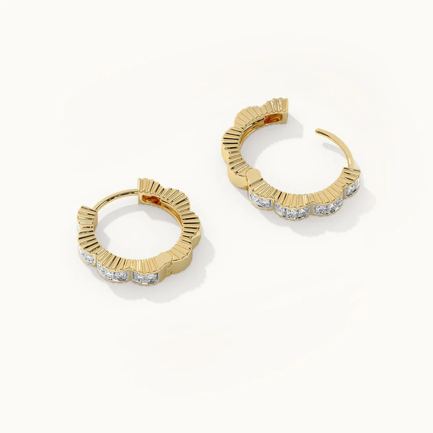 Sparkling Mini Hoops — view 3