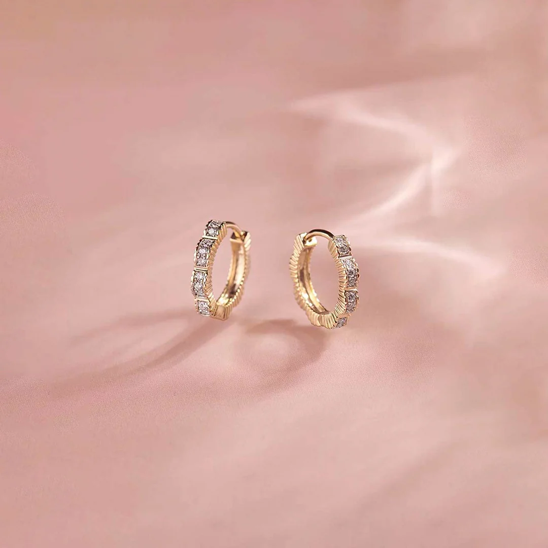 Sparkling Mini Hoops — view 2