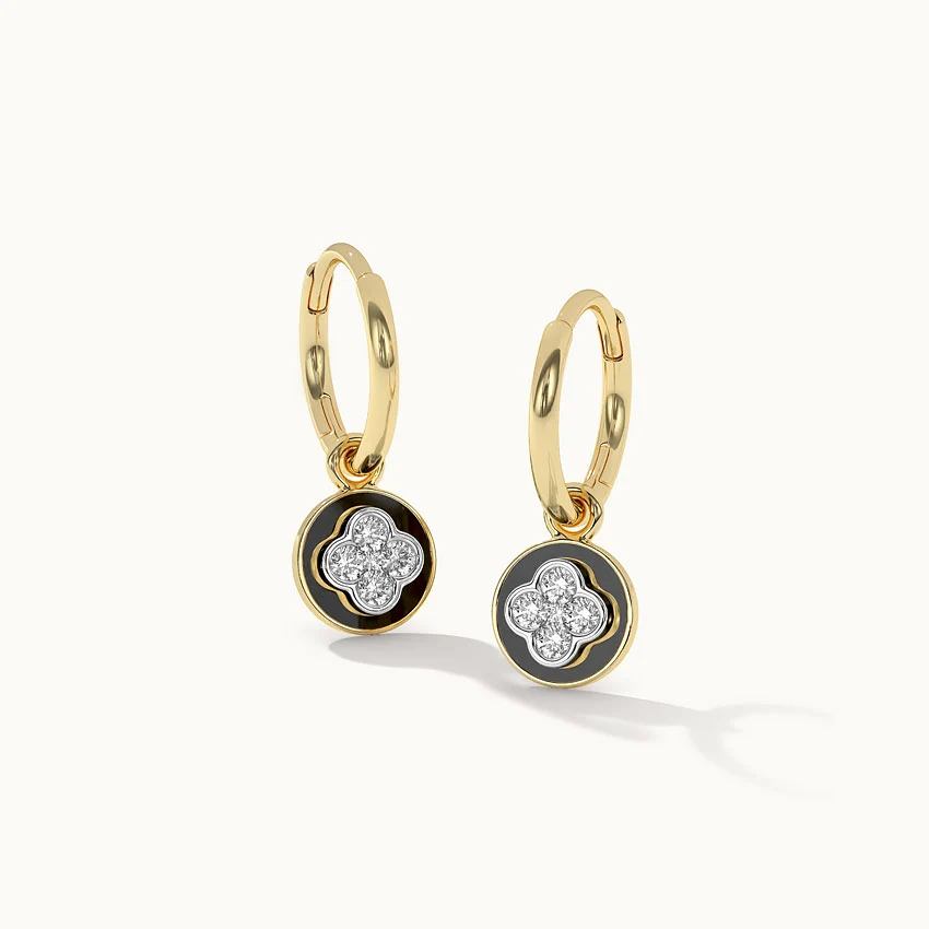 Cascading Diamond Chandelier Earrings — view 4