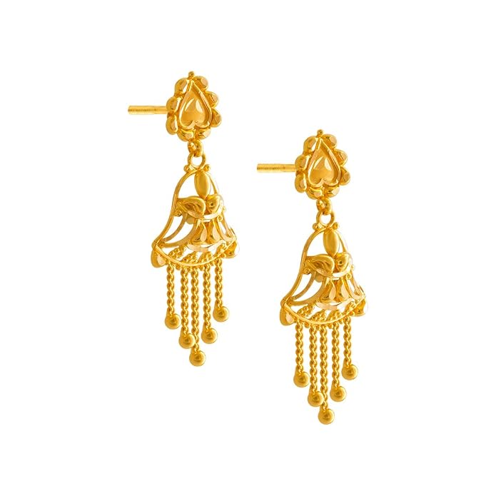 Royal Chandelier Jhumkas — view 2