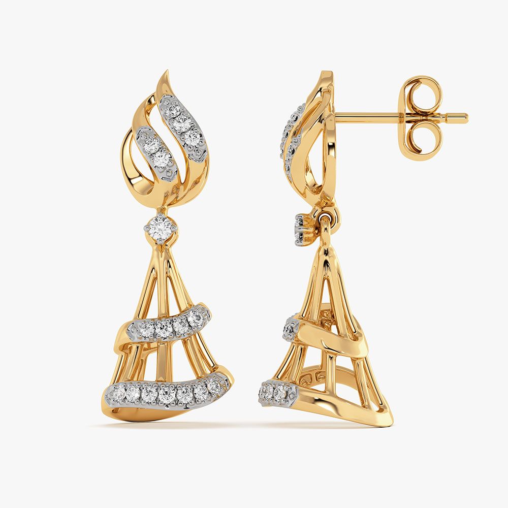Bridal Kundan Jhumkas — view 4