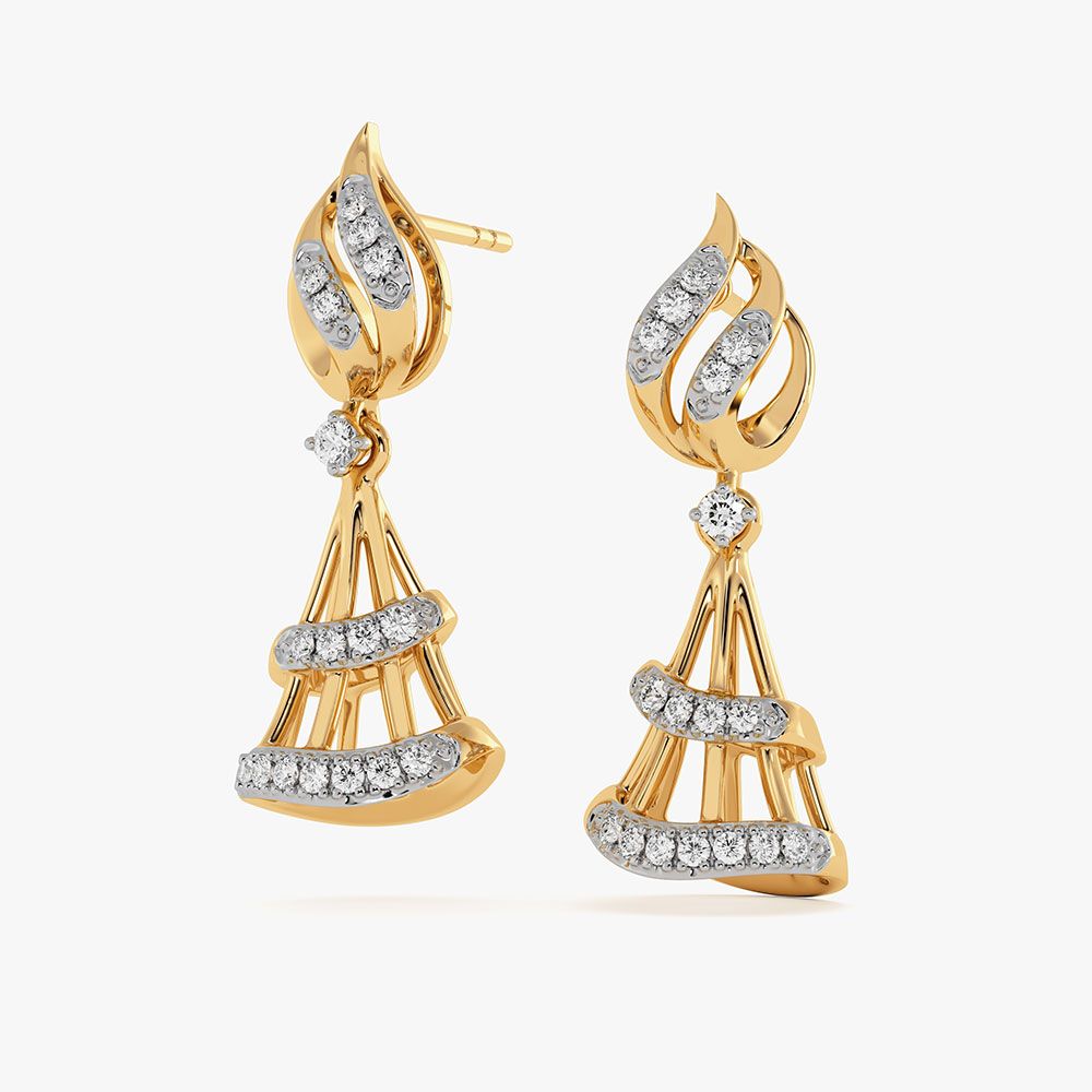 Bridal Kundan Jhumkas — view 3