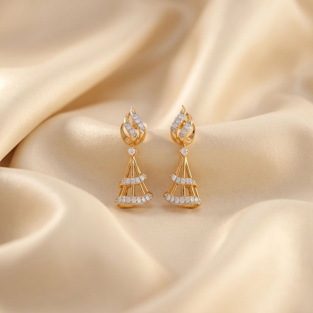 Bridal Kundan Jhumkas