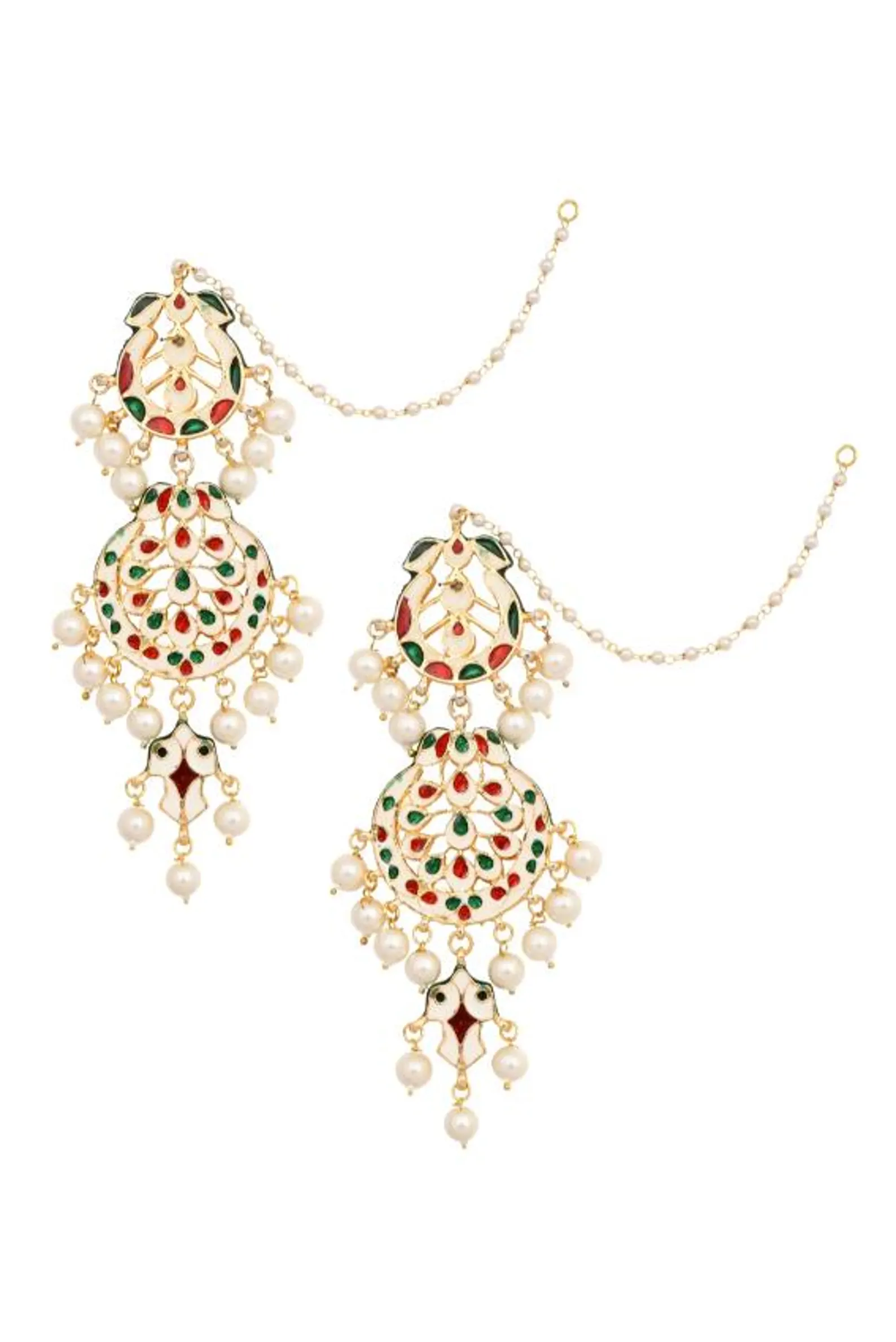 Pearl Drop Chandbalis — view 2