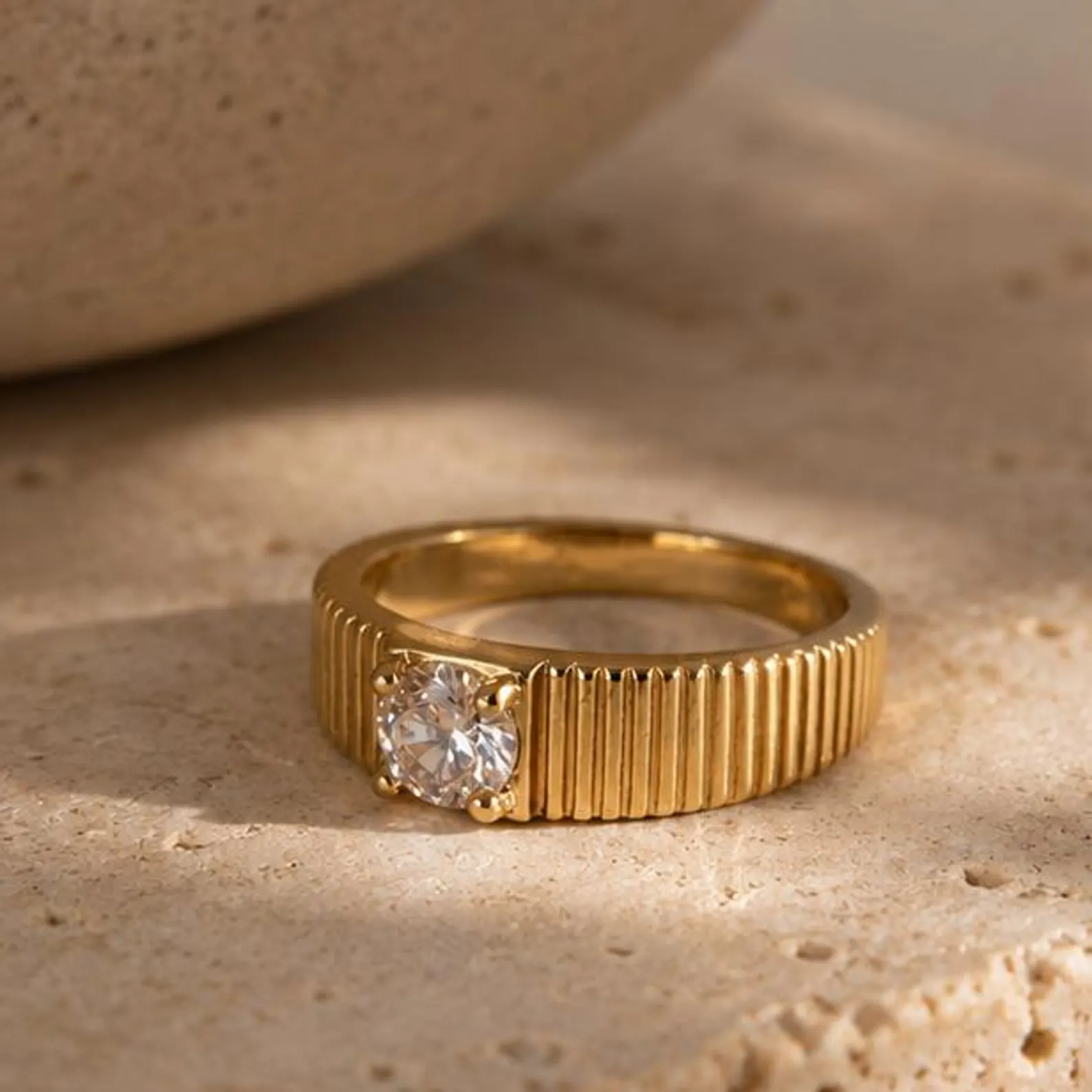 Onyx Accent Men's Ring — view 5