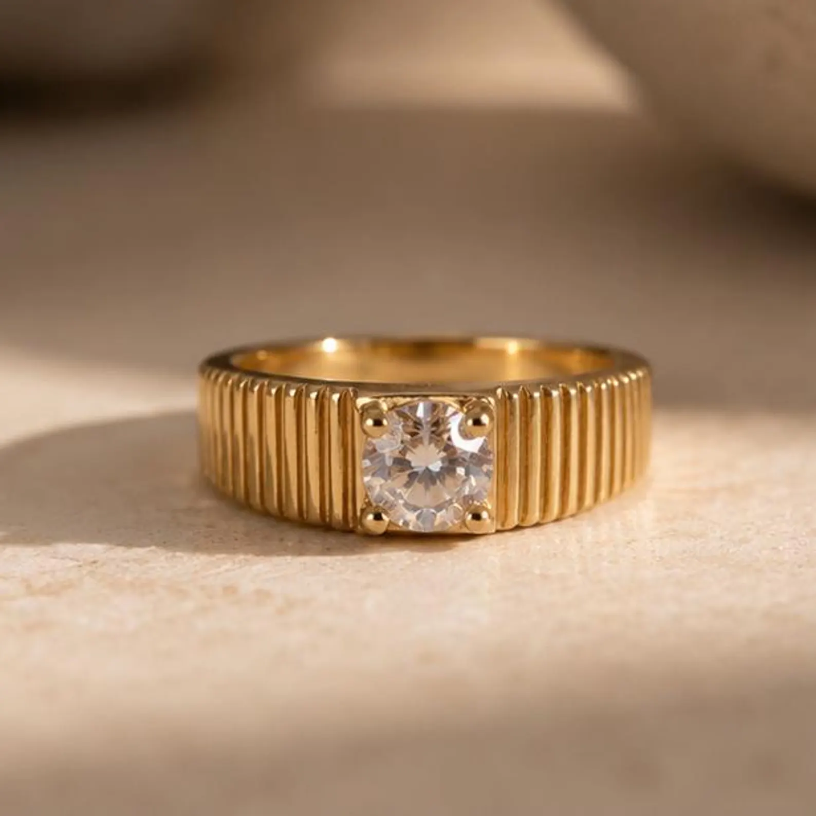 Onyx Accent Men's Ring — view 3
