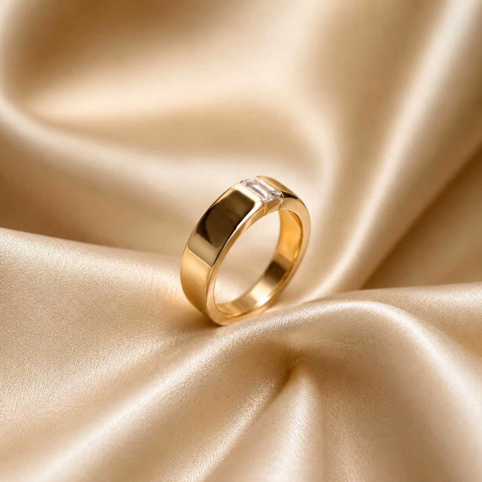 Bold Gold Statement Ring
