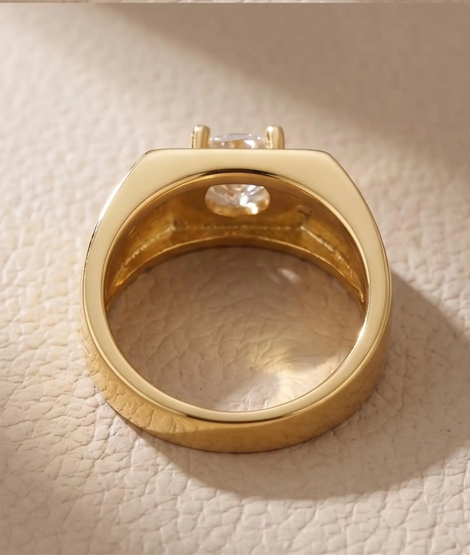 Heavy Men's Statement Ring — view 5