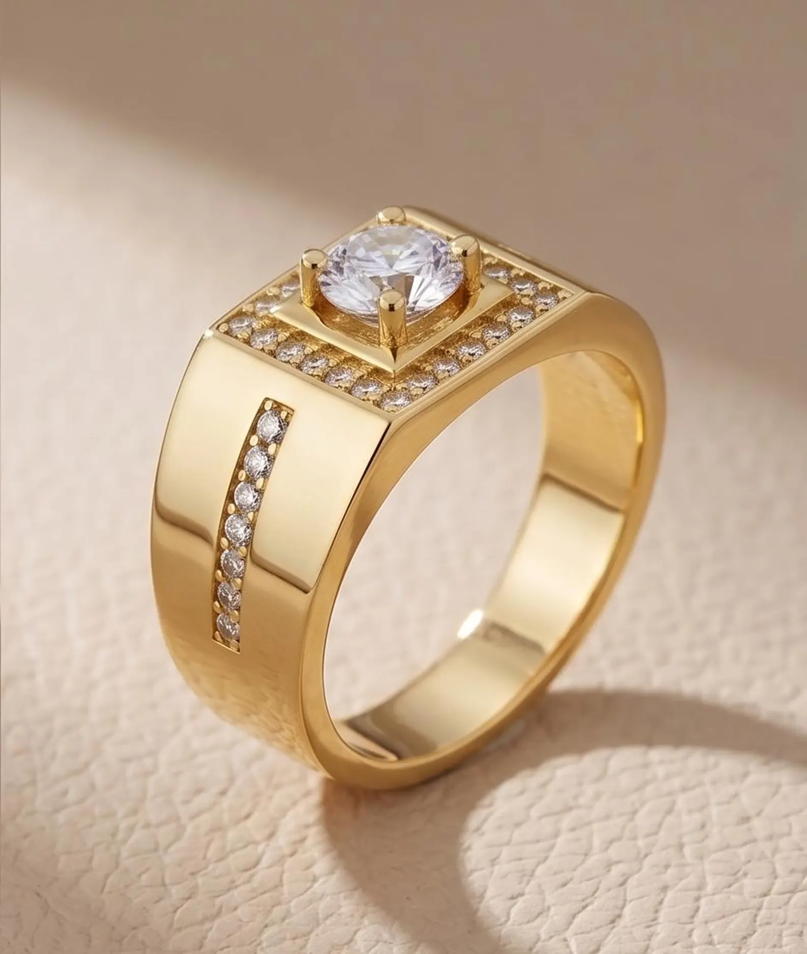 Heavy Men's Statement Ring