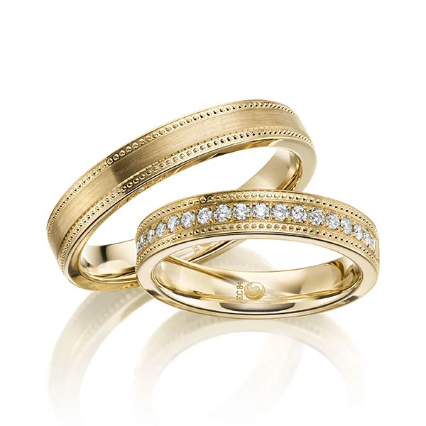 Timeless Wedding Band Pair