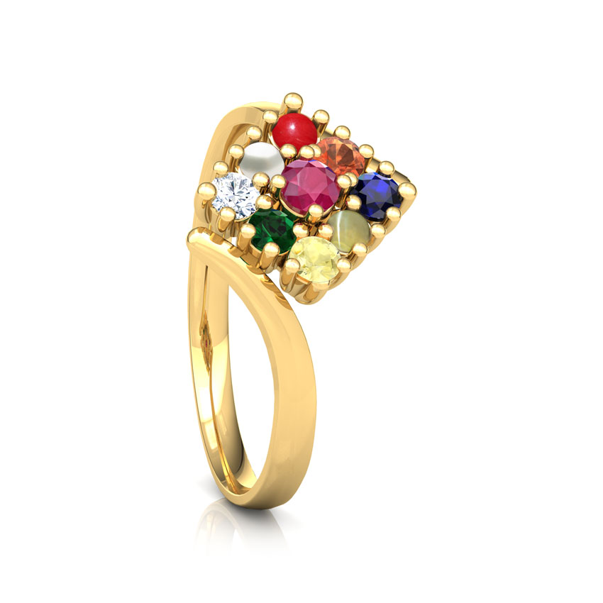 Traditional Navratna Ring — view 3