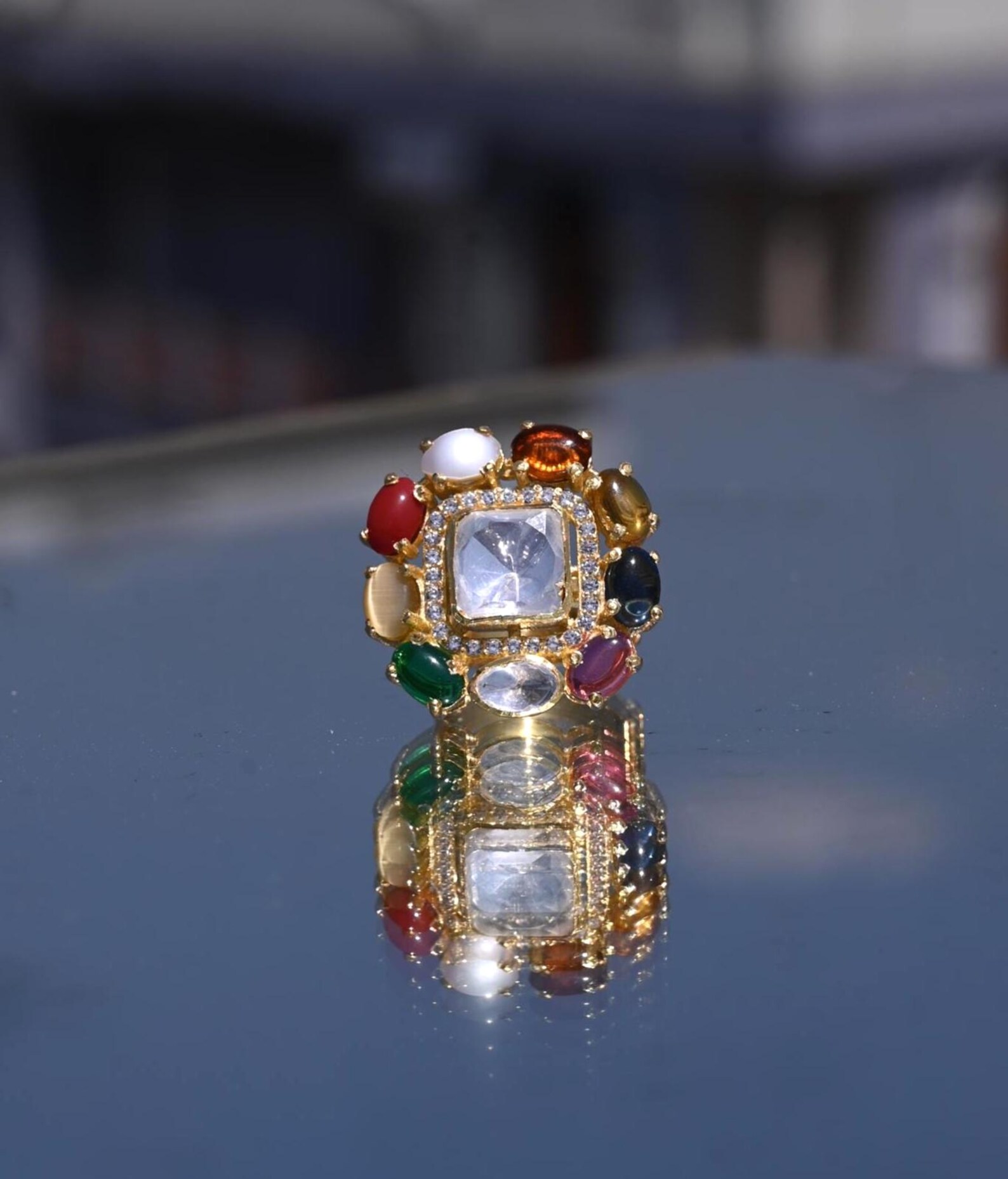 Heritage Navratna Ring