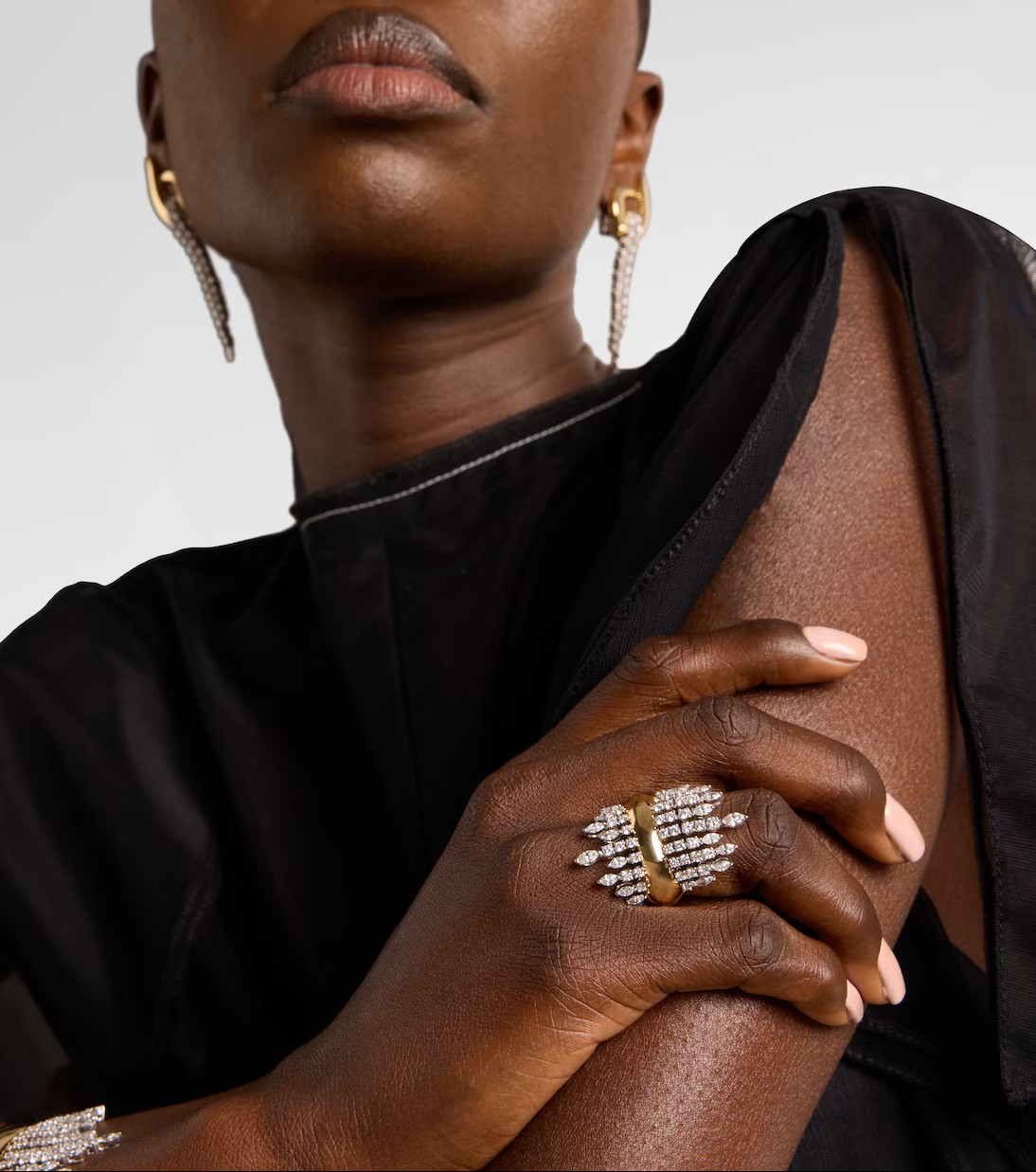 Oversized Gemstone Ring — view 3