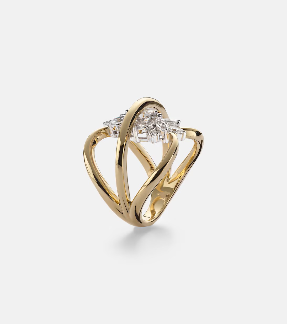 Bold Gemstone Cocktail Ring — view 2