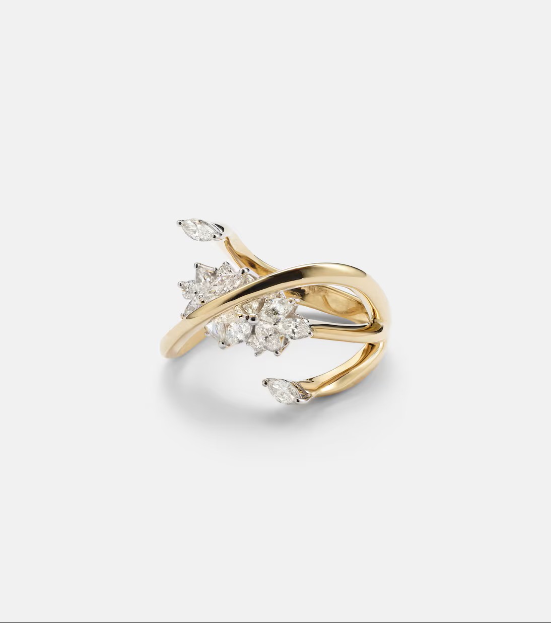Layered Cocktail Ring — view 2