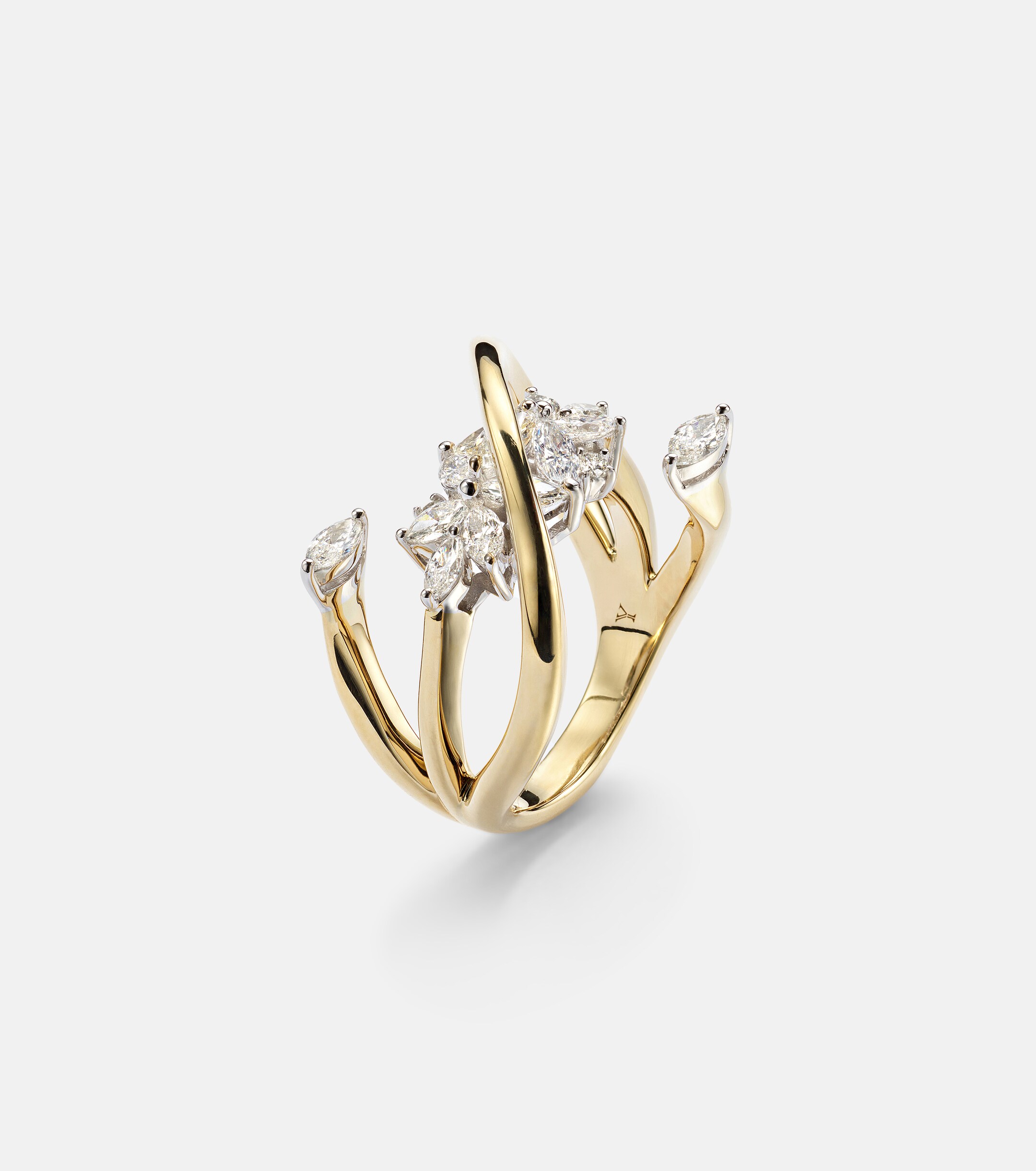 Layered Cocktail Ring — view 3