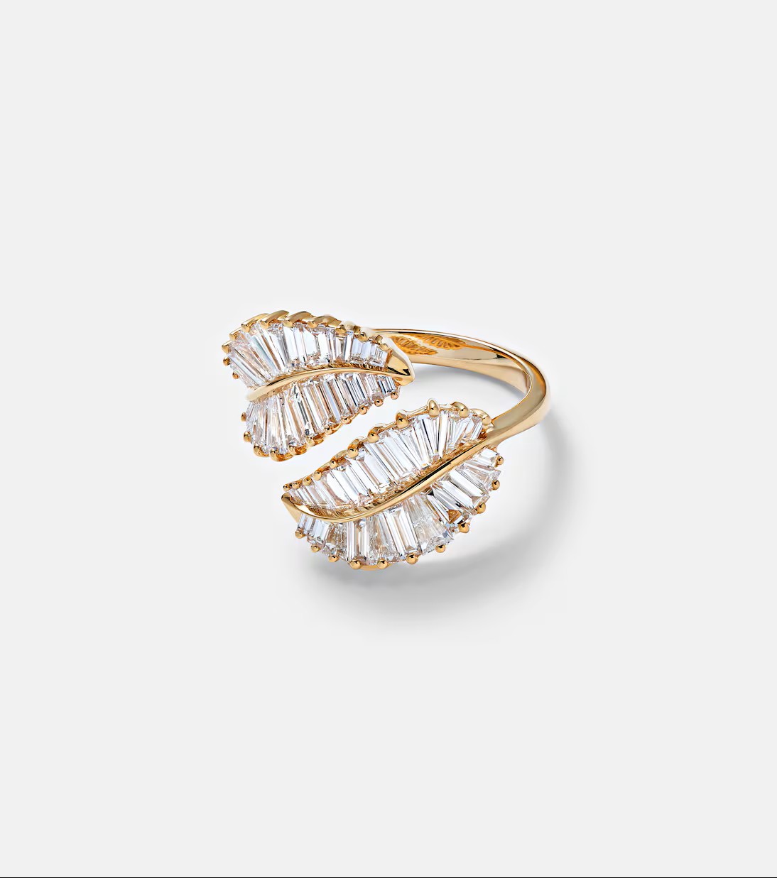 Leaf Cocktail Ring — view 2