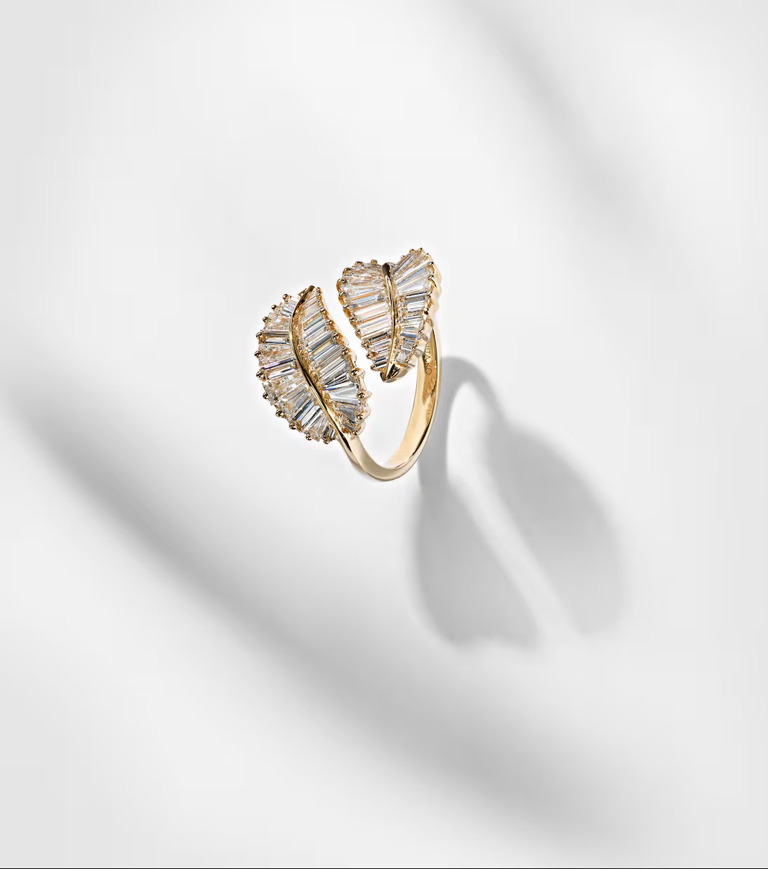 Leaf Cocktail Ring — view 3