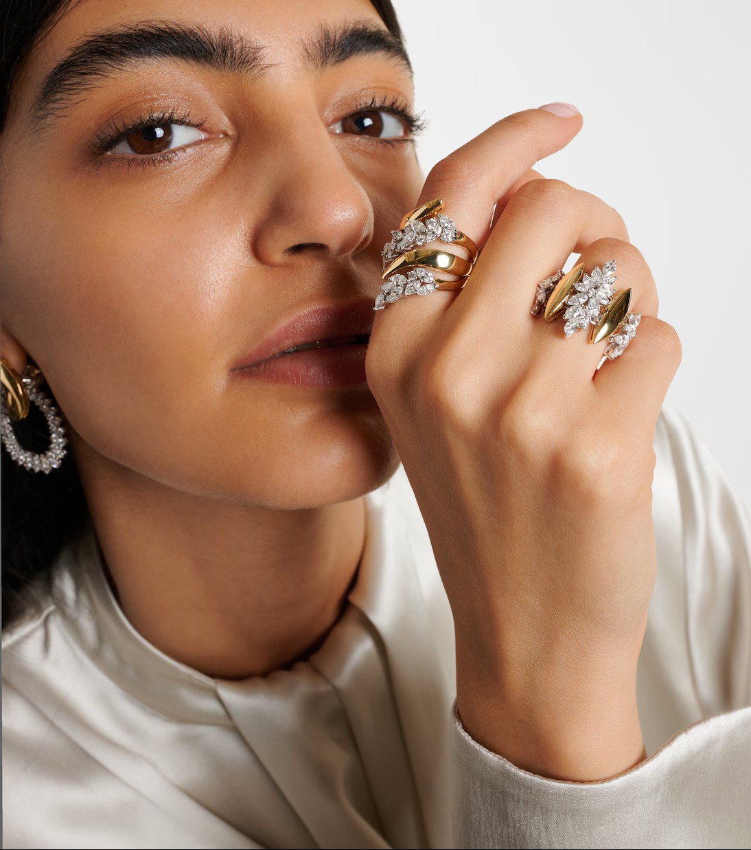 Floral Festive Ring — view 4
