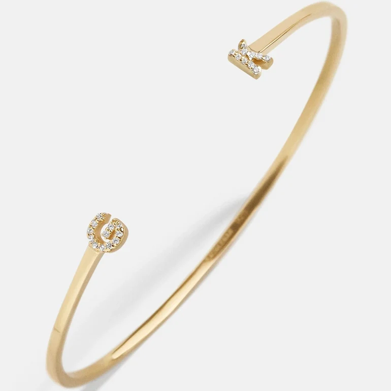 Structured Gold Cuff