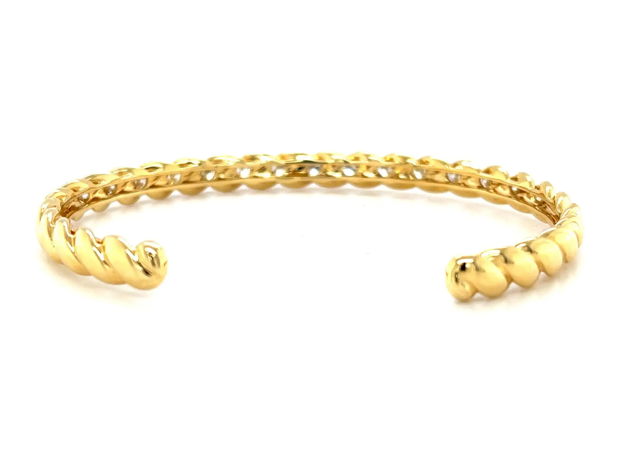 Textured Cuff Bracelet — view 4