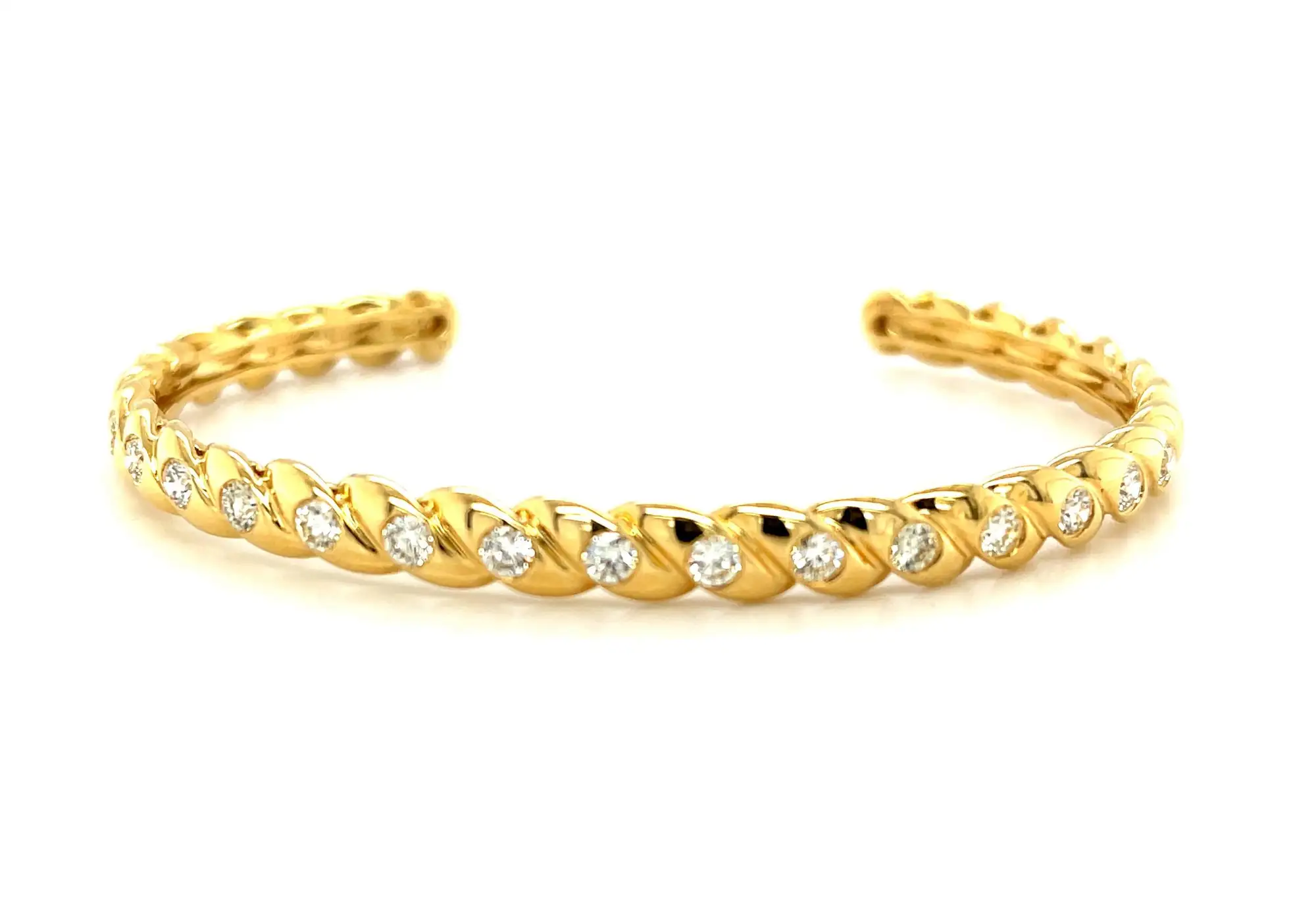 Textured Cuff Bracelet — view 2