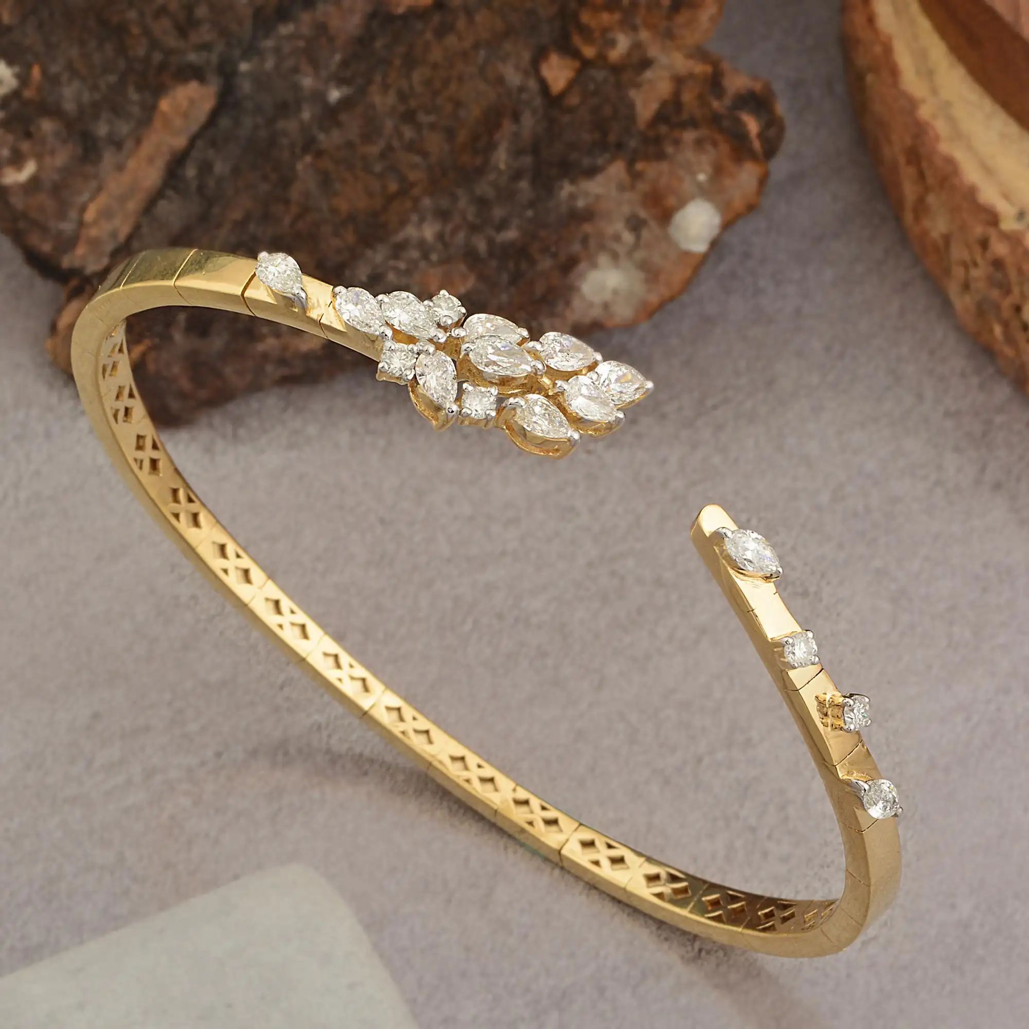 Contemporary Open Cuff — view 4