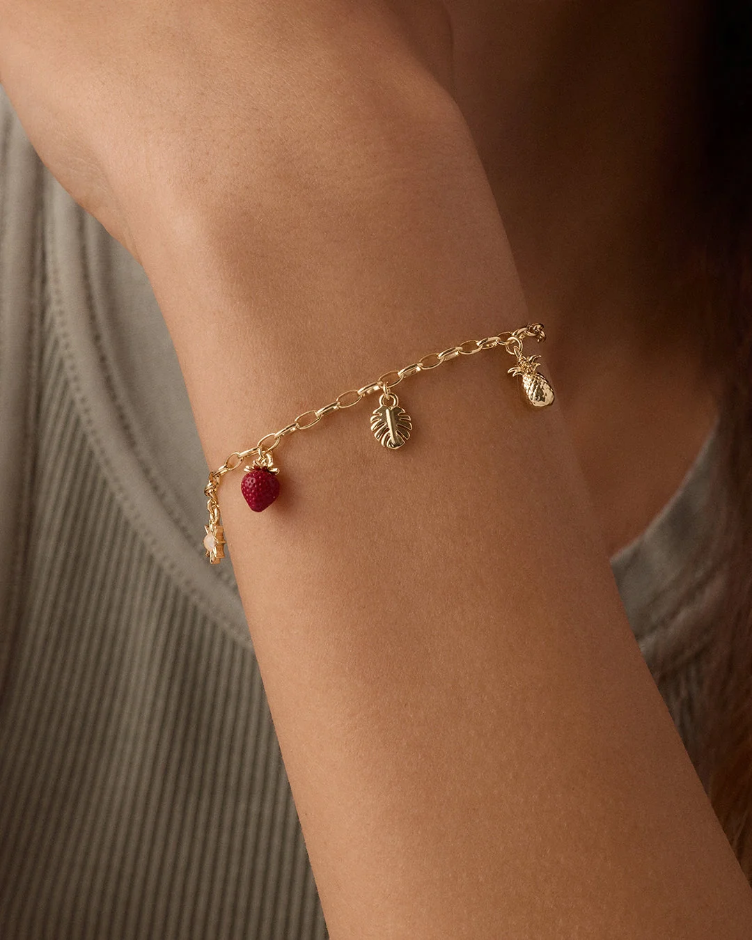Simple Charm Bracelet — view 3