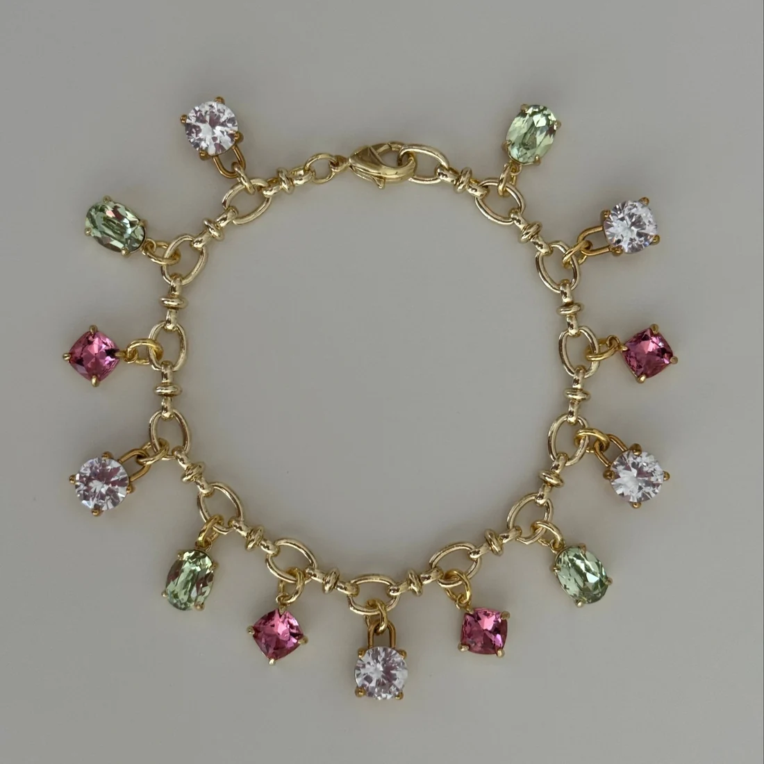 Classic Gold Charm Bracelet