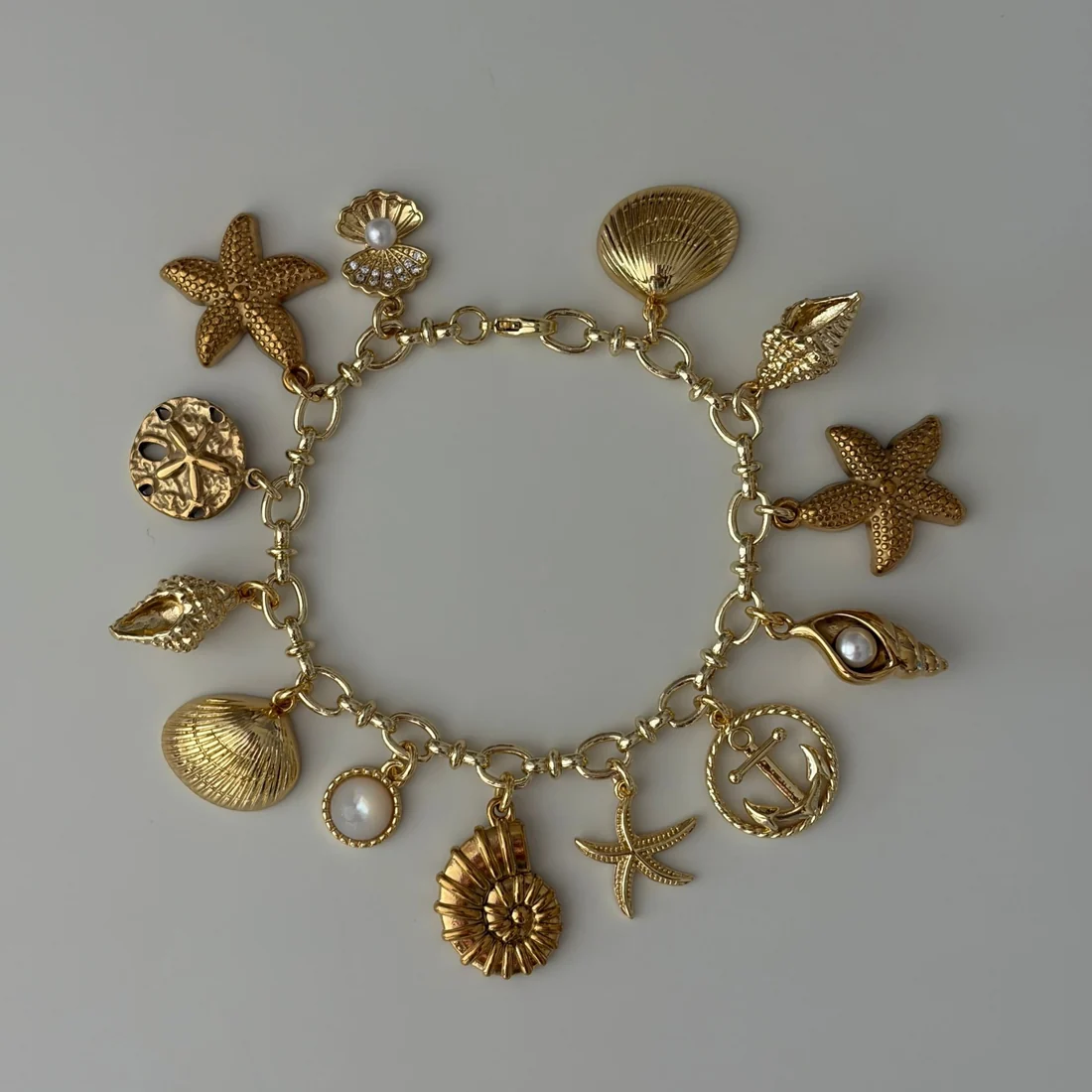 Beaded Charm Bracelet
