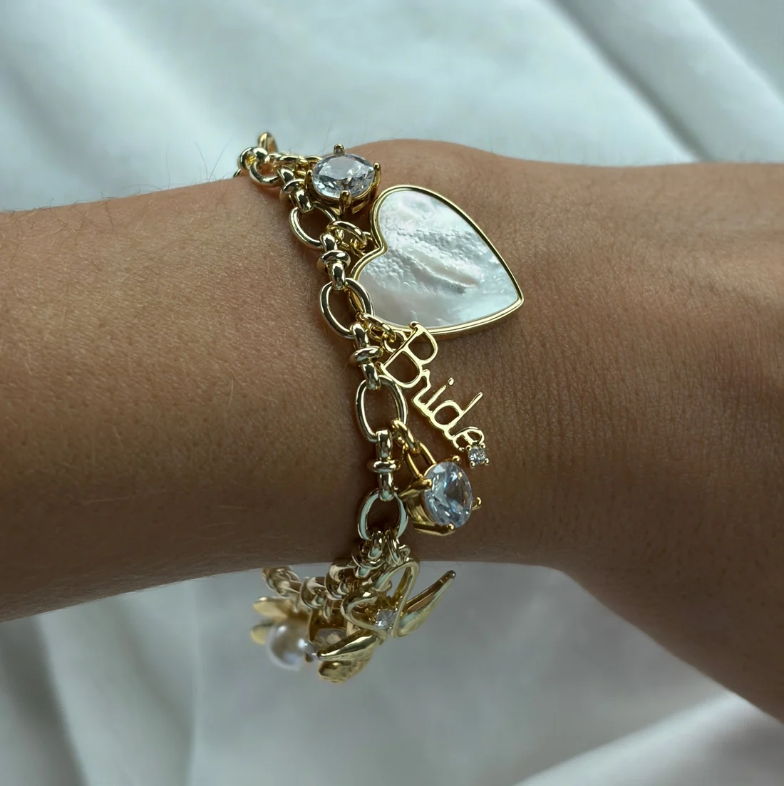 Dainty Charm Bracelet — view 2