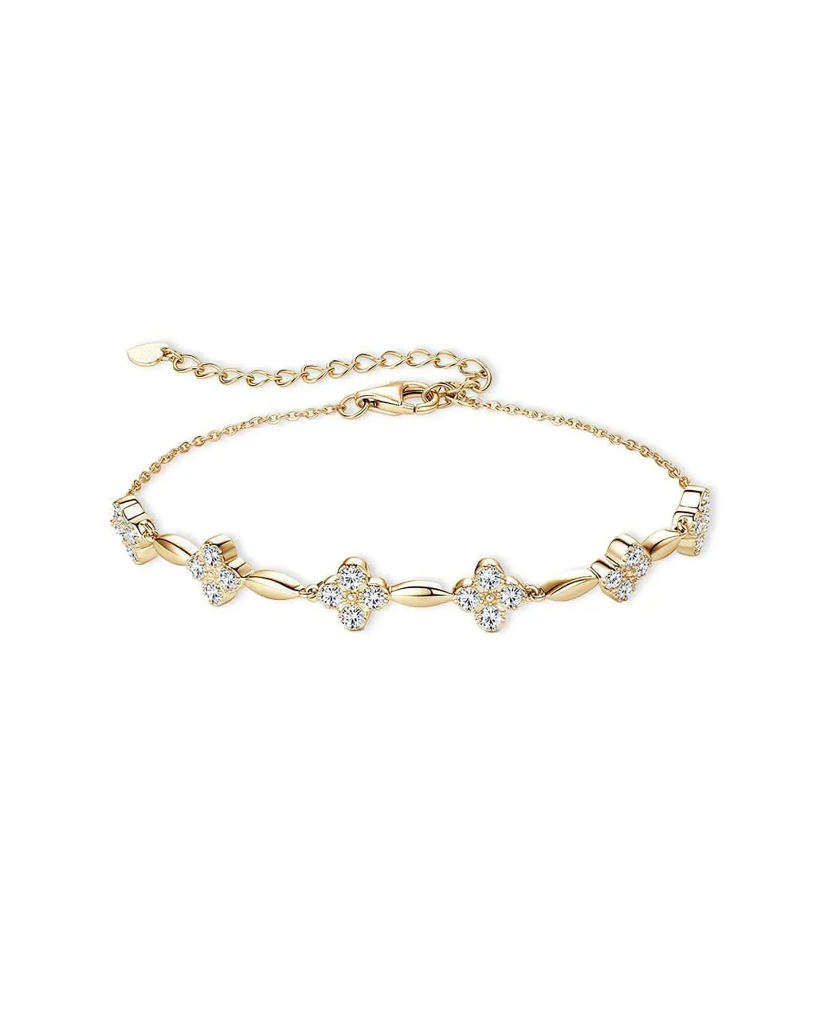 Adjustable Gold Chain Bracelet