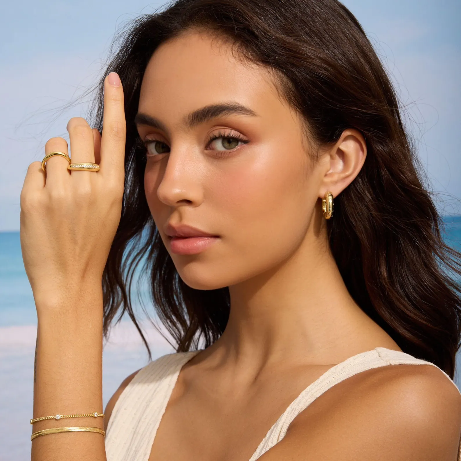 Modern Link Chain Bracelet — view 7