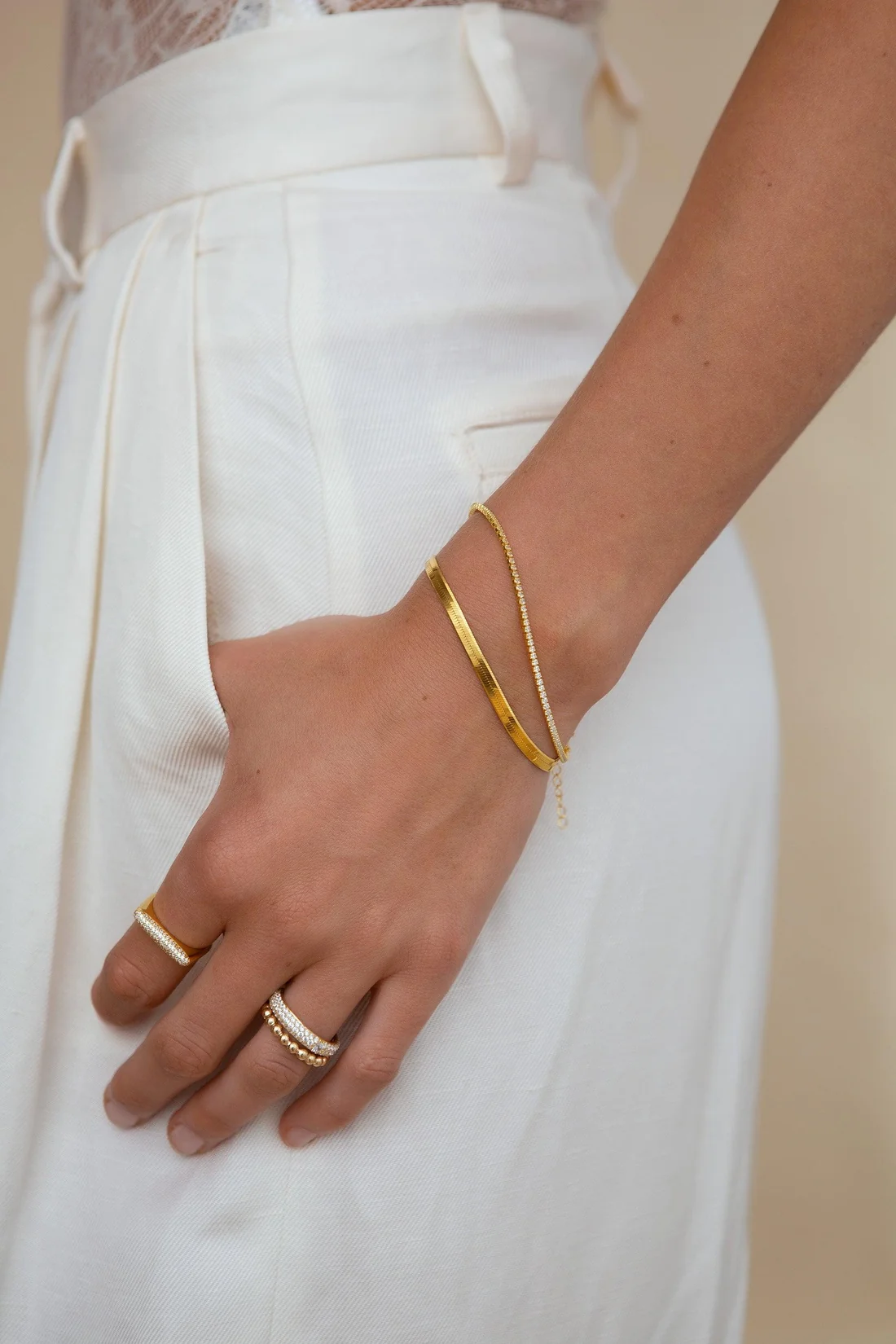 Sleek Adjustable Bracelet — view 2