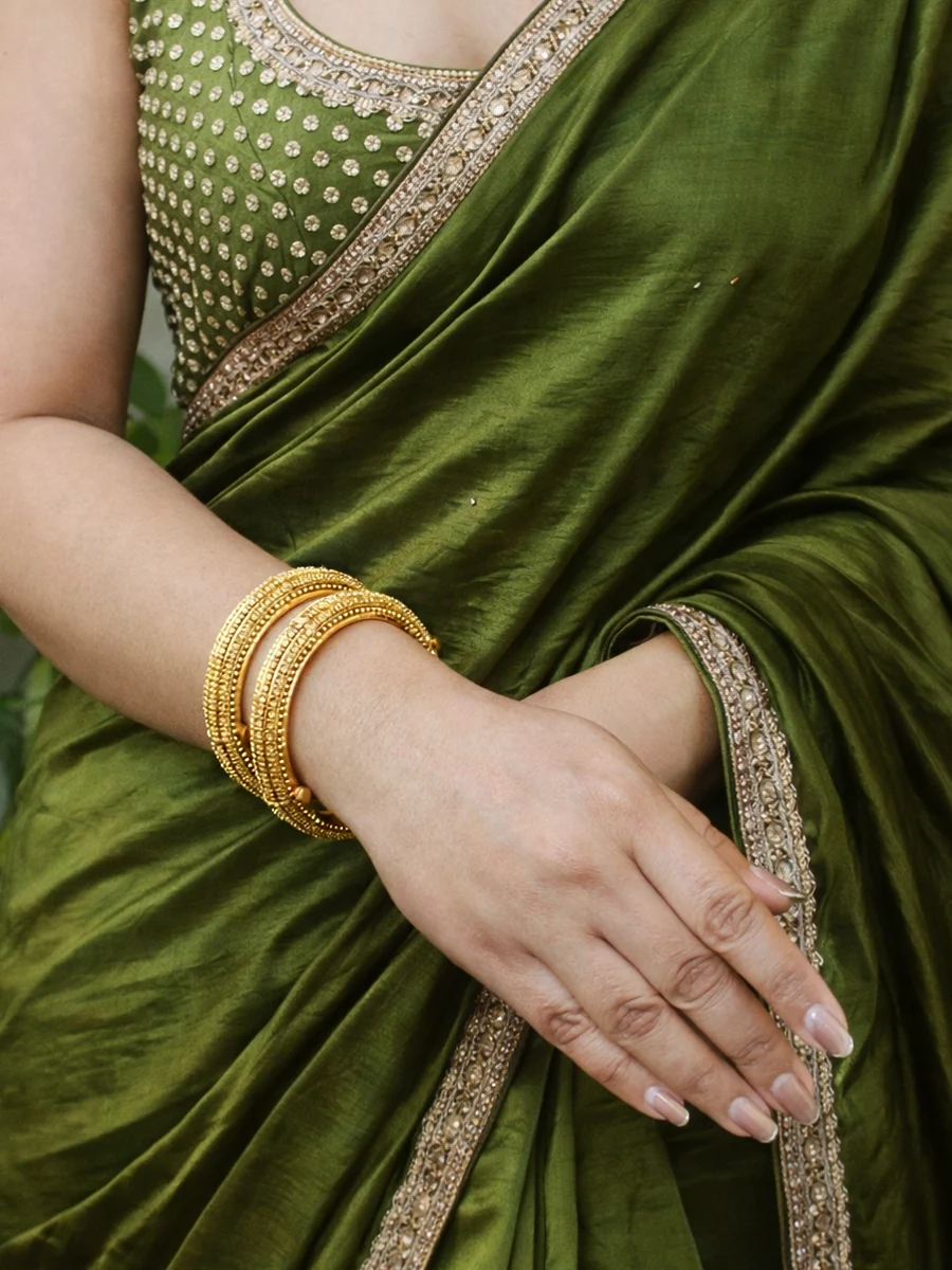 Antique Finish Kada Bangle — view 3