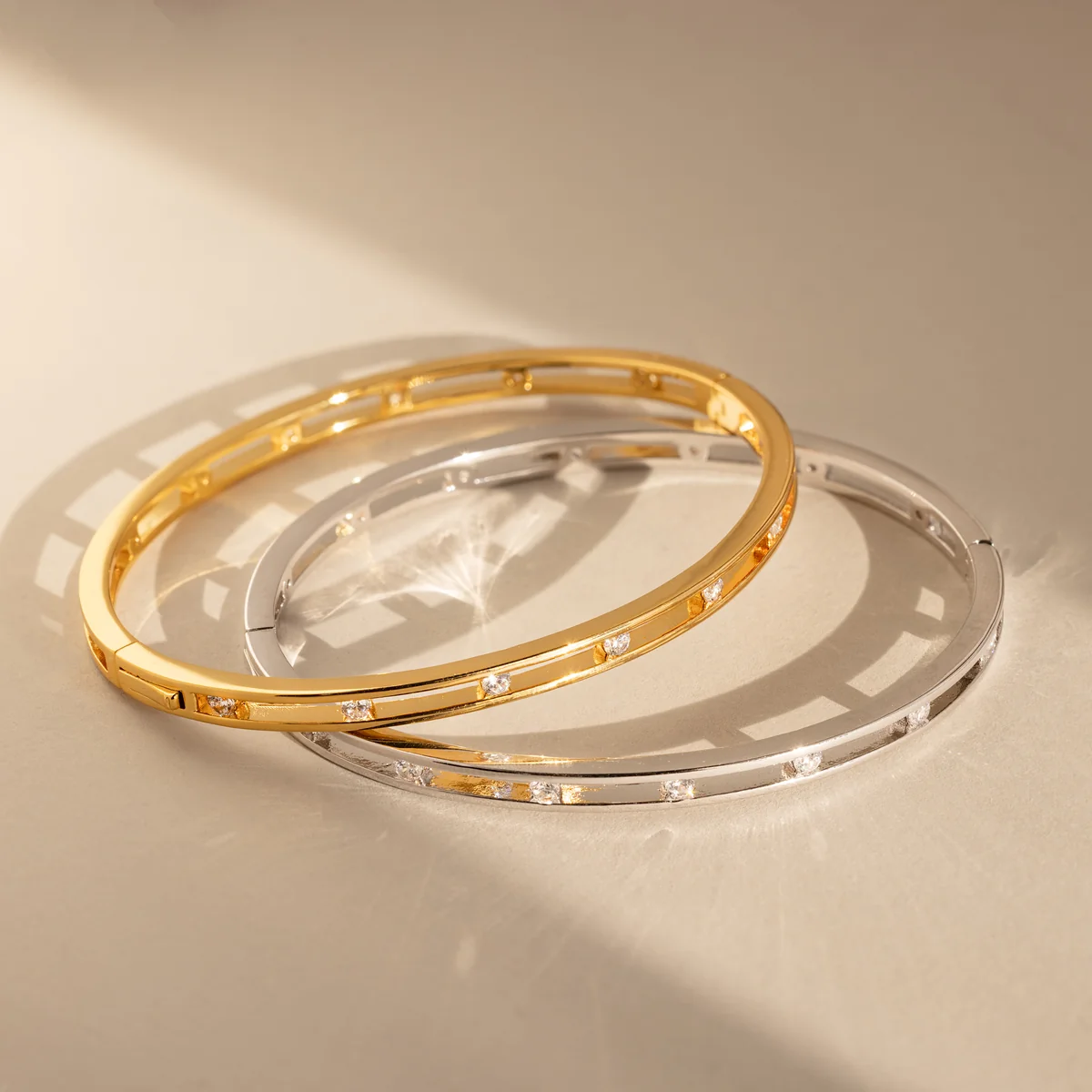 Fine Diamond Bangle — view 2