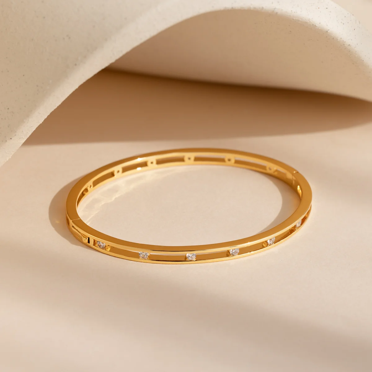 Fine Diamond Bangle — view 3