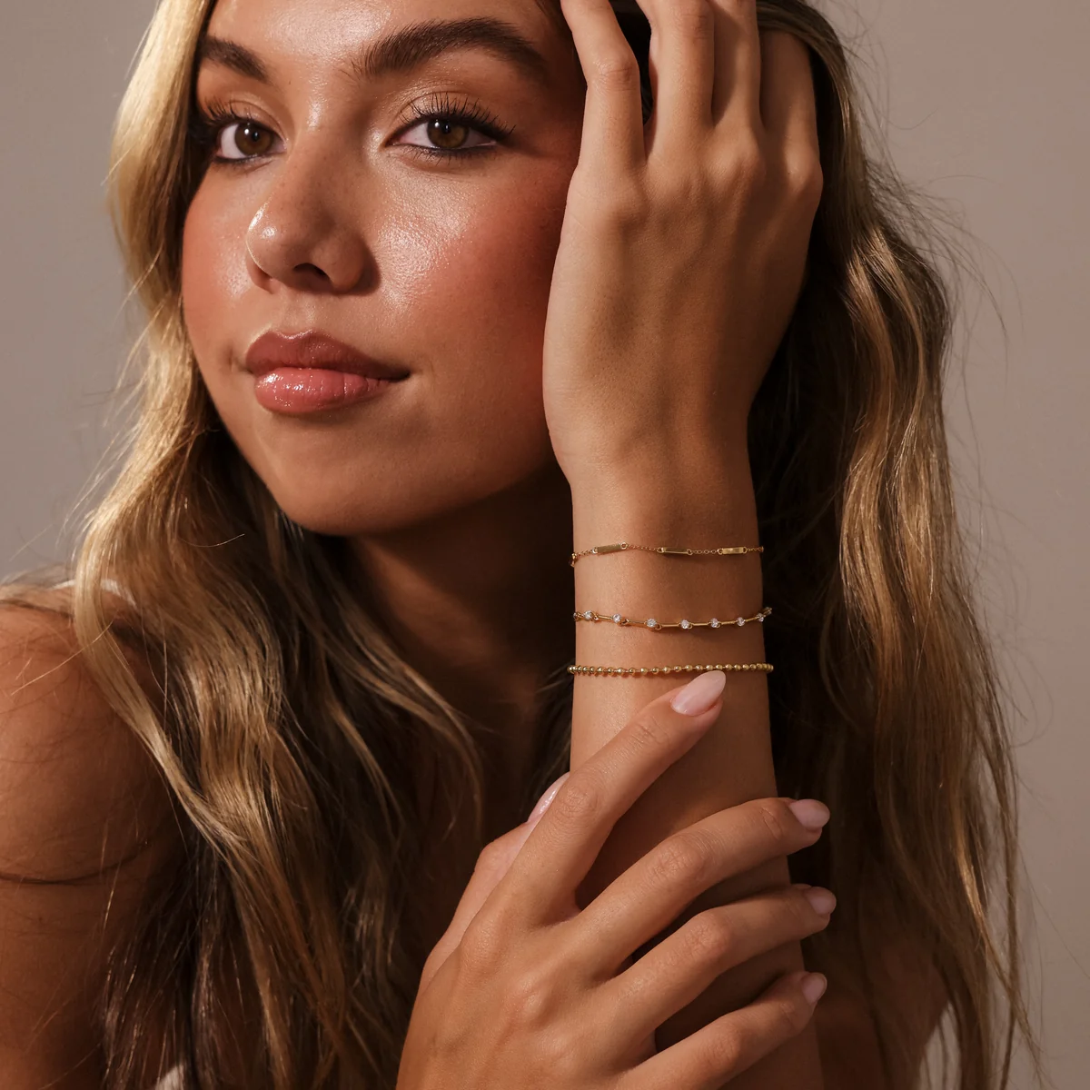 Slim Diamond Bangle — view 4
