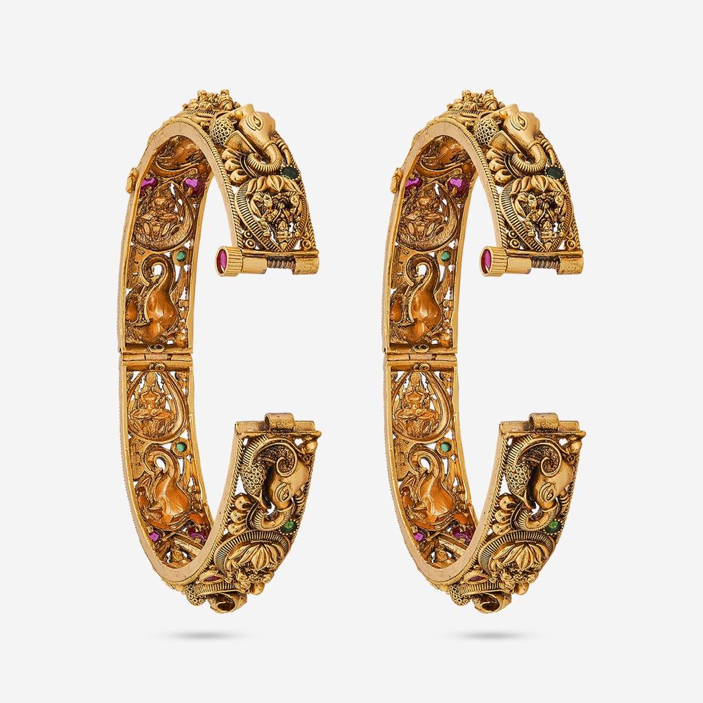 Classic Antique Finish Bangle — view 3