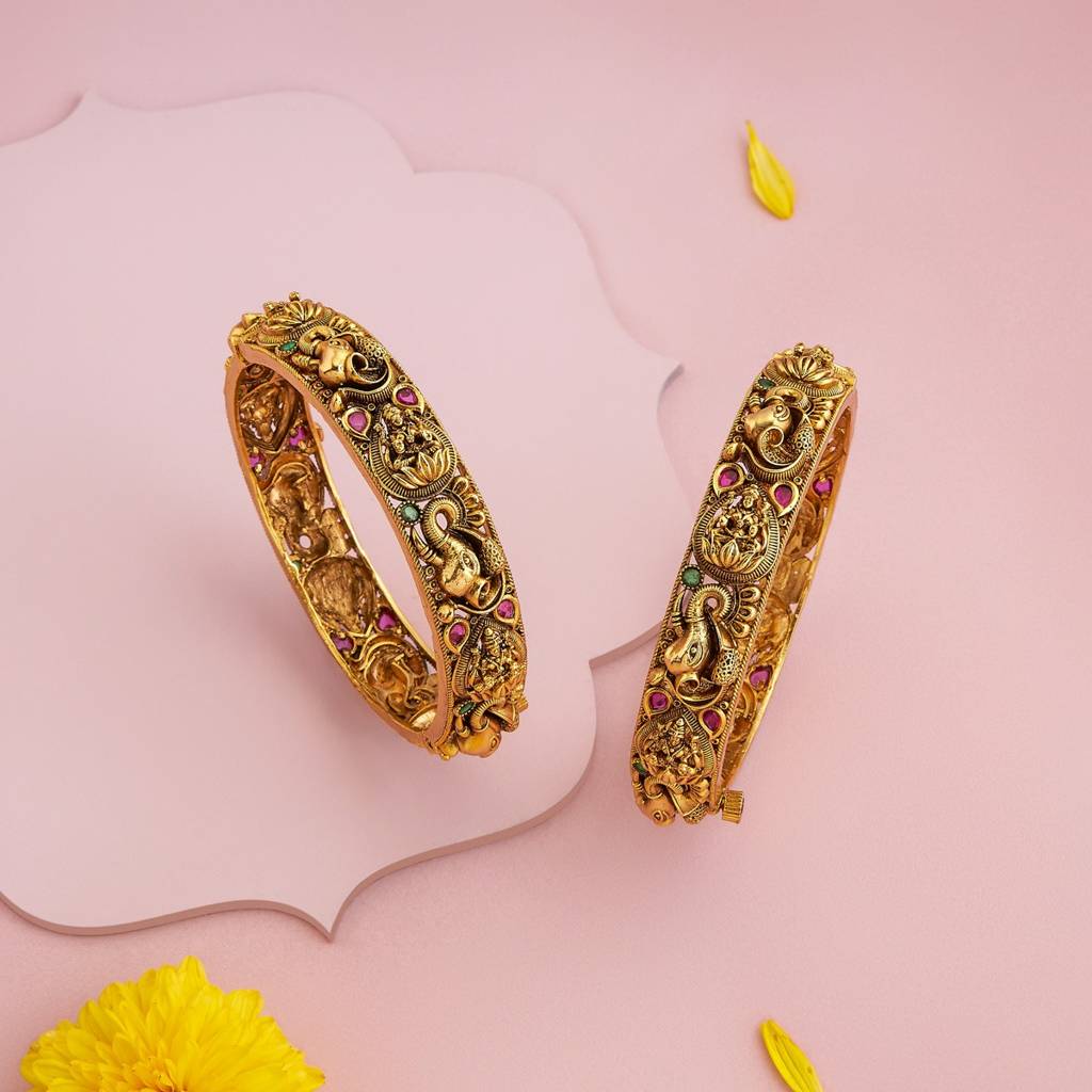 Classic Antique Finish Bangle