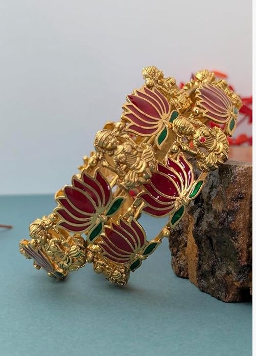 Vibrant Enamel Bangle Set — view 2
