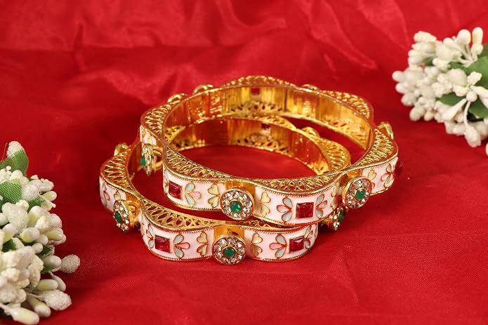 Festive Meenakari Bangle — view 4