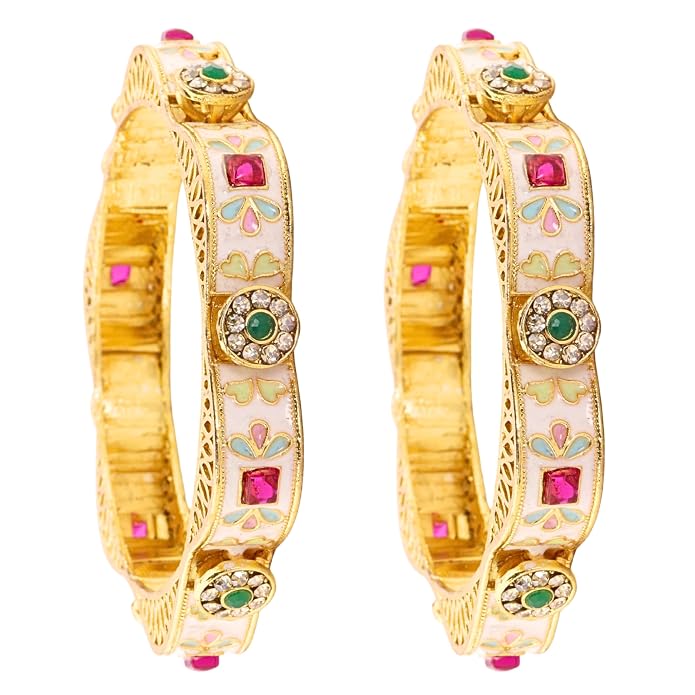 Festive Meenakari Bangle — view 5