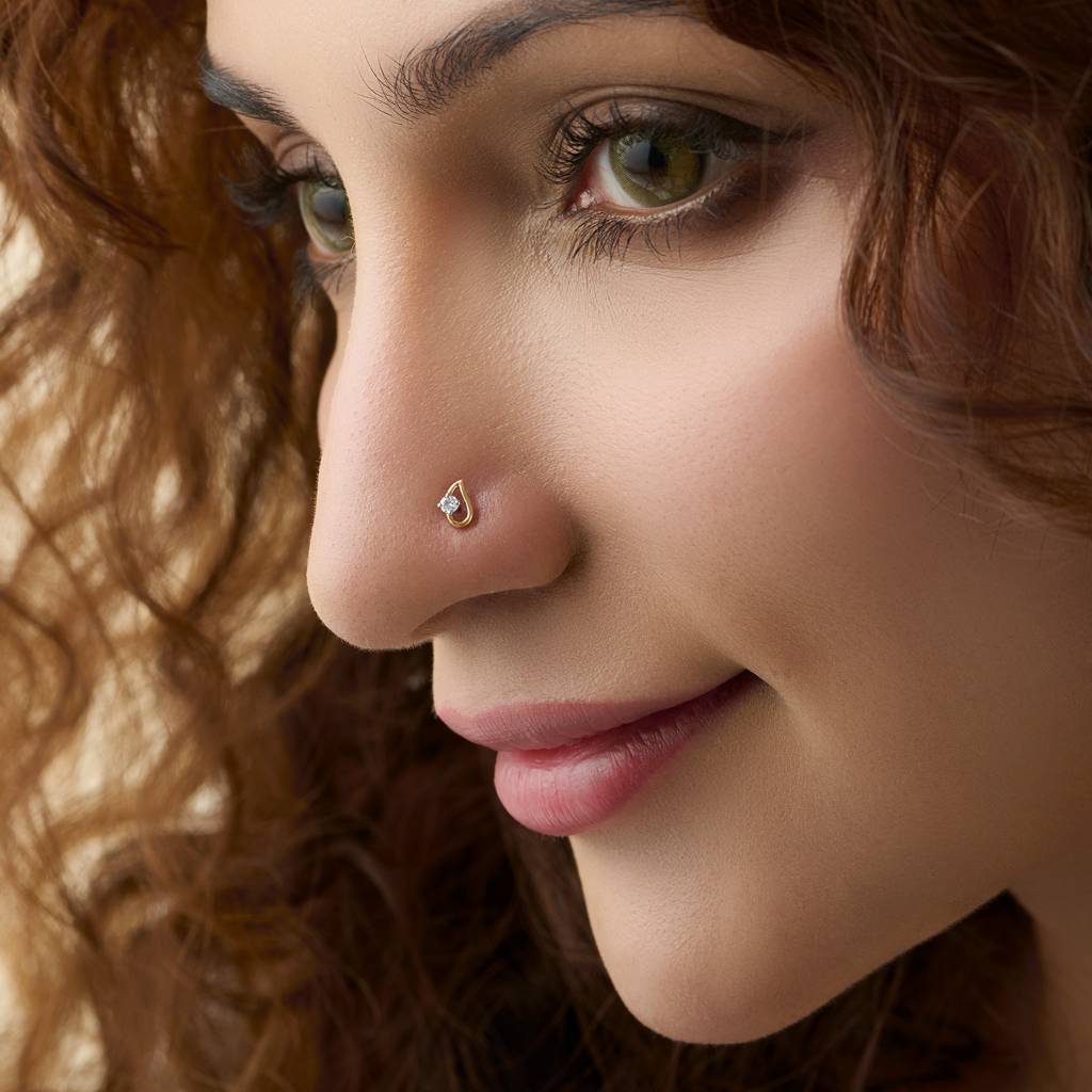 Everyday Diamond Nose Pin — view 2
