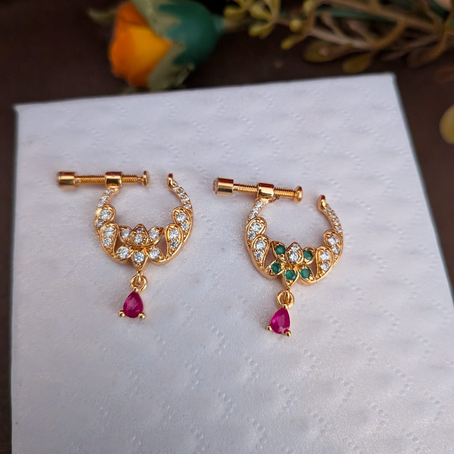 Antique Nose Pin — view 2