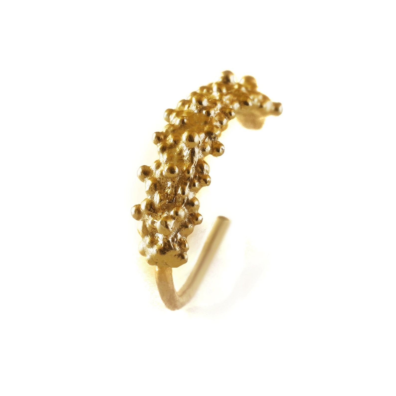 Thin Gold Nose Hoop