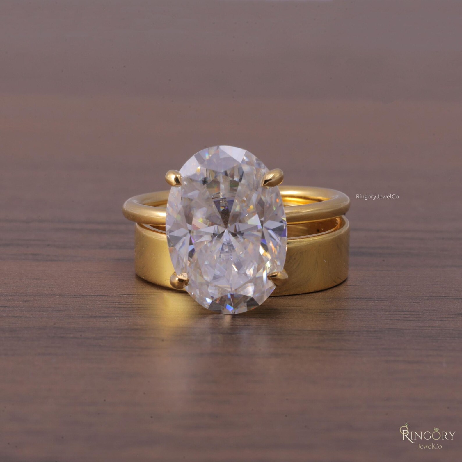 Timeless Diamond Solitaire Ring — view 4