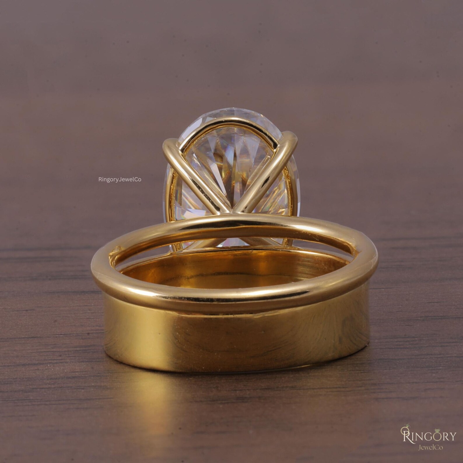 Timeless Diamond Solitaire Ring — view 5