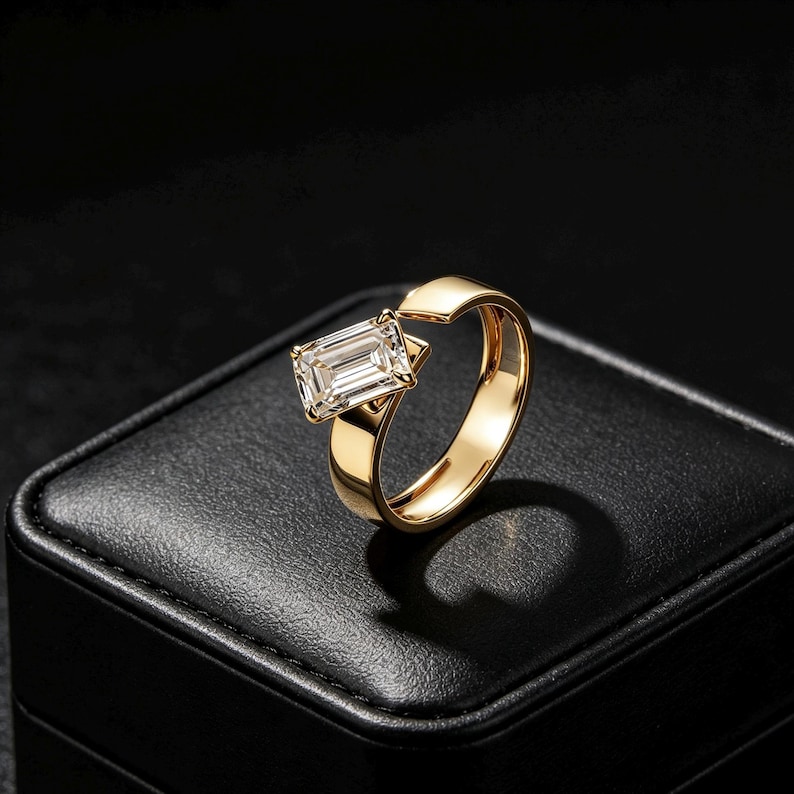 Classic Solitaire Engagement Ring — view 5