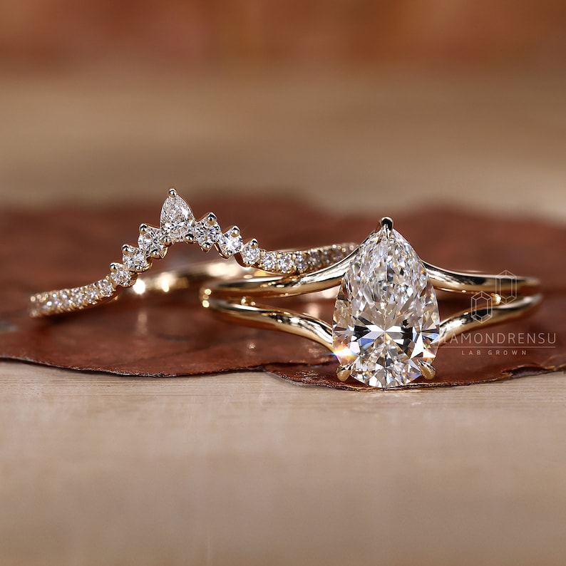 Vintage Style Solitaire Ring — view 2